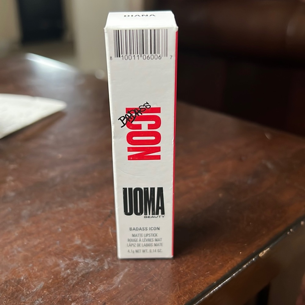 Uoma Matte Lipstick in color Diana